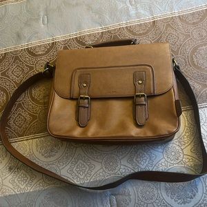 Aldo leather message bag